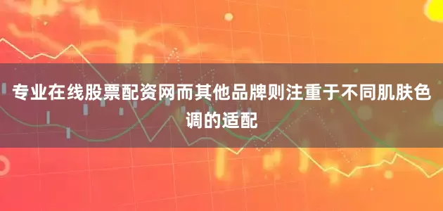 专业在线股票配资网而其他品牌则注重于不同肌肤色调的适配
