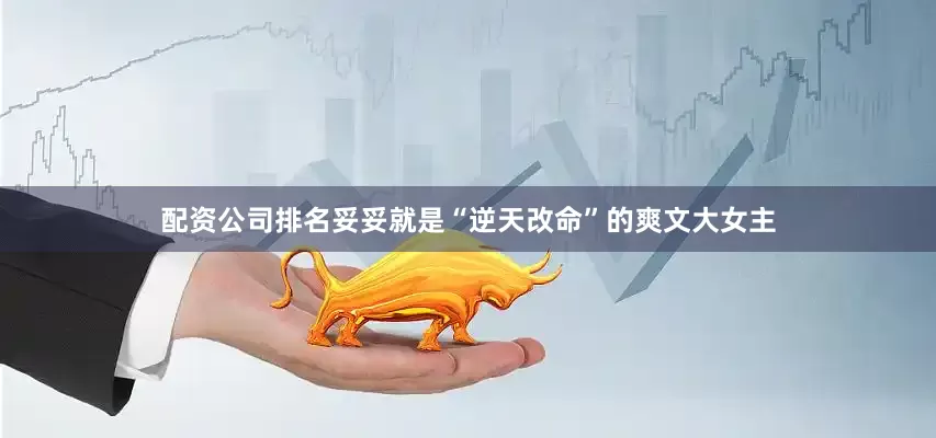 配资公司排名妥妥就是“逆天改命”的爽文大女主